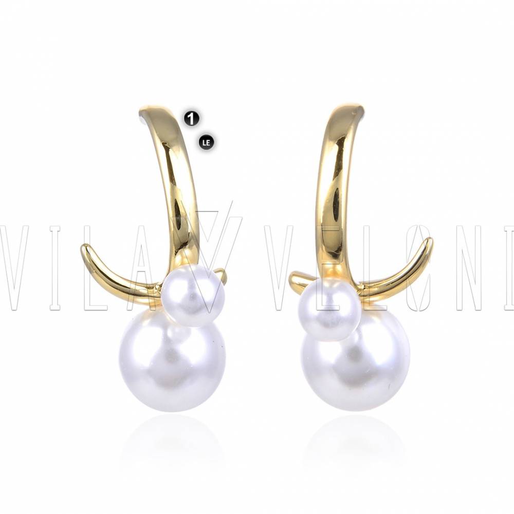 Vila Veloni earring with pearls