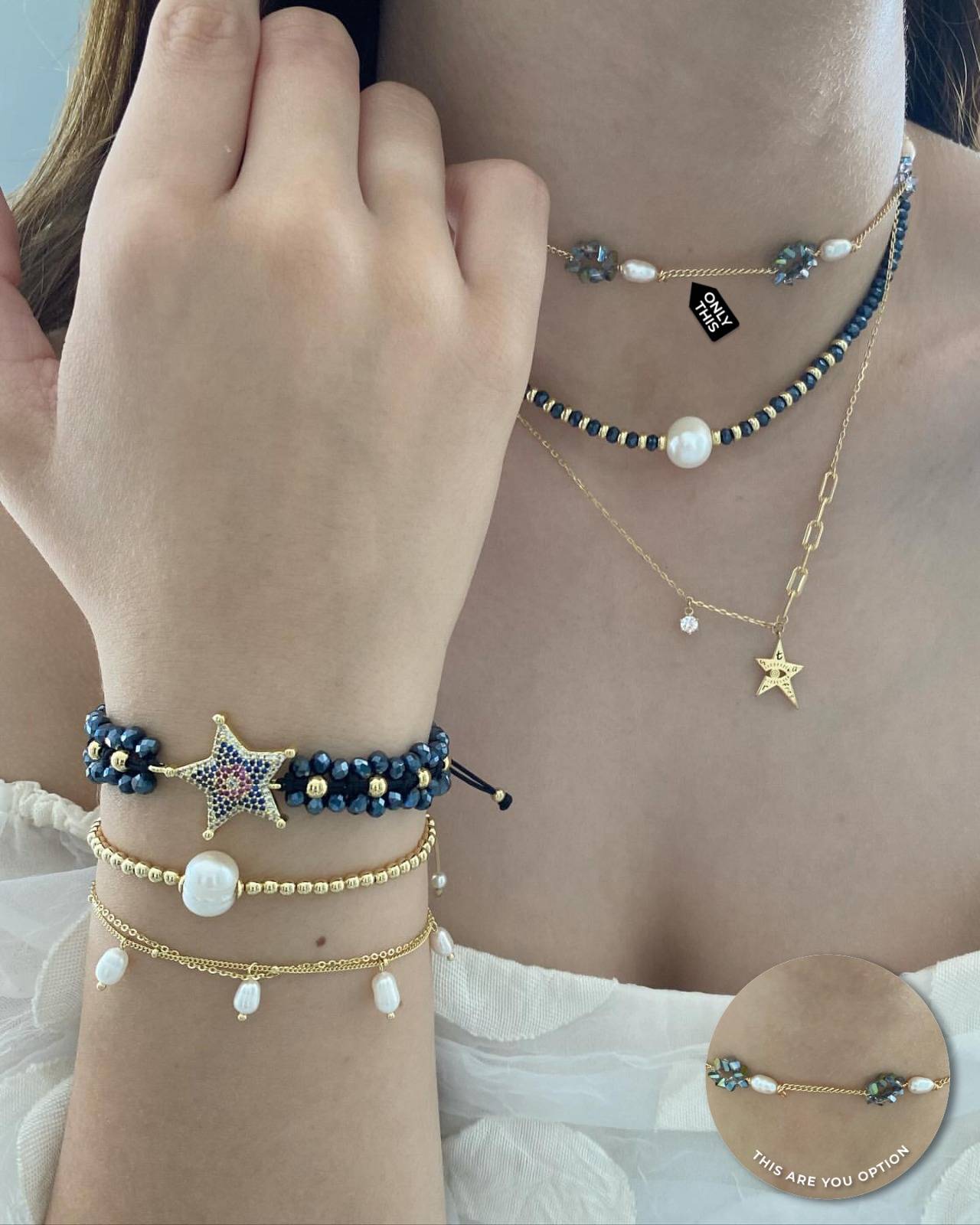 アクセサリー litmus Pearl choker litmus Pearl choker